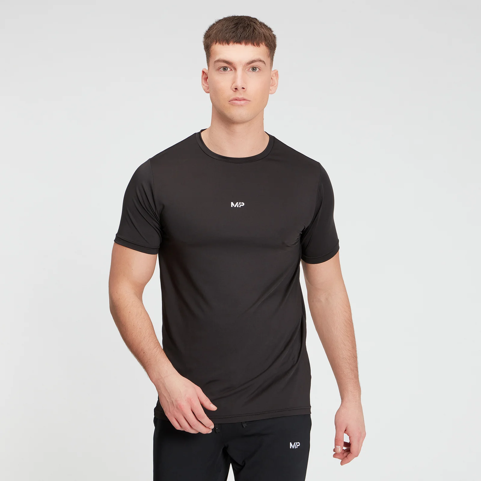 MP Men's Graphic Training Short Sleeve T-Shirt - Black - XXSImage1
