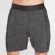 MP Men's Essential Seamless Shorts- Storm Grey Marl
