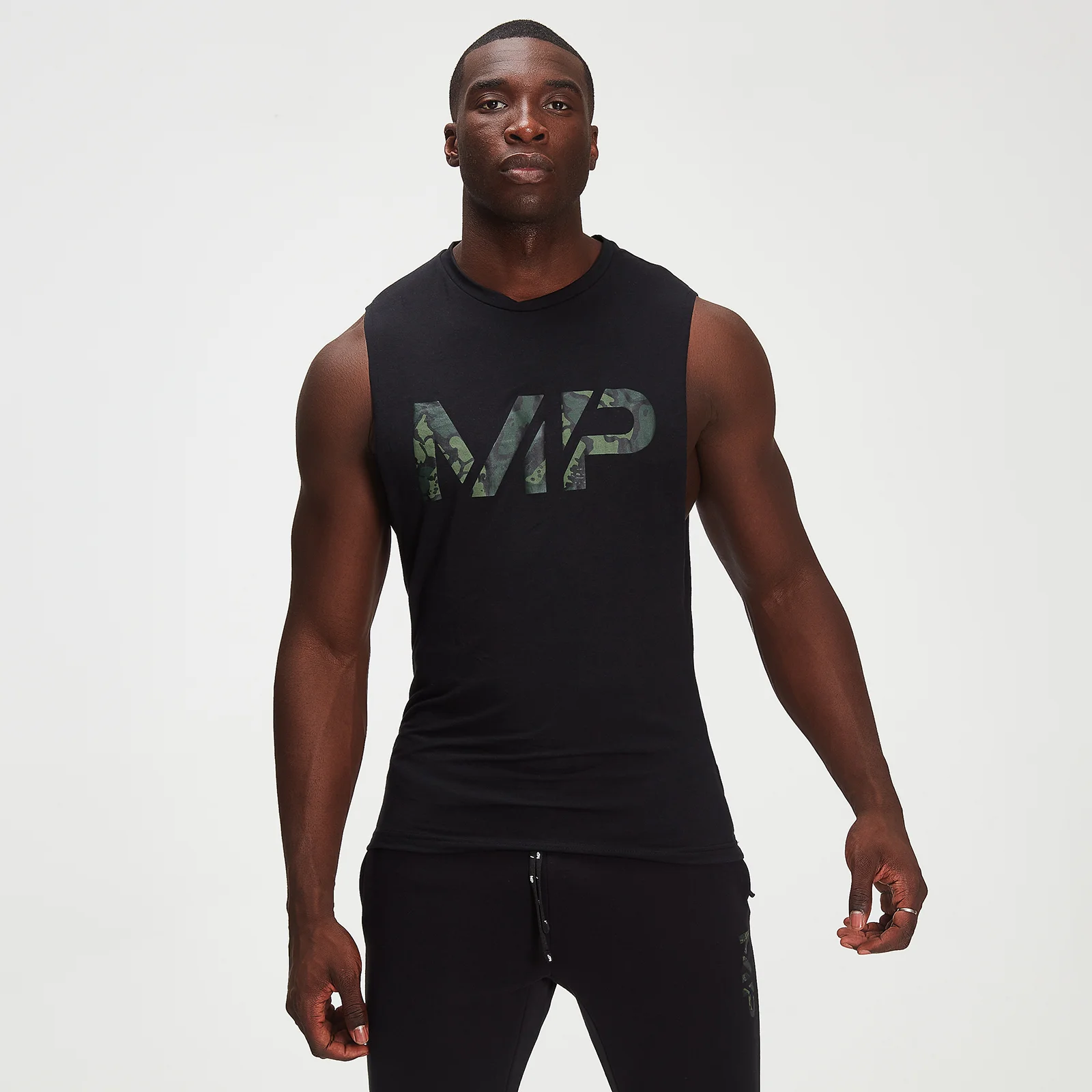 Débardeur à imprimé camouflage MP Adapt drirelease® pour hommes – Noir - XXSImage1