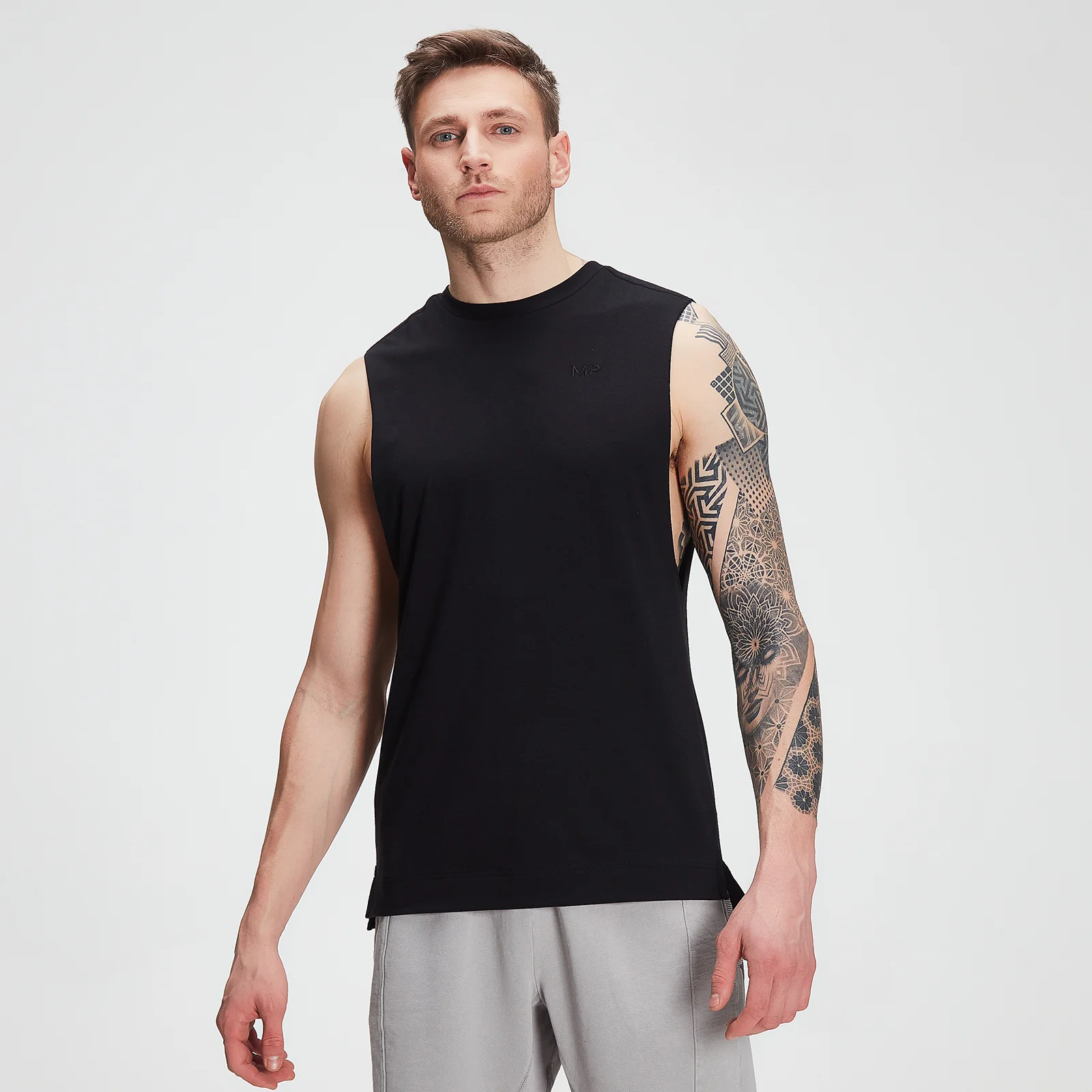 Débardeur d’entraînement à emmanchures échancrées drirelease® MP pour hommes – Noir - XXSImage1