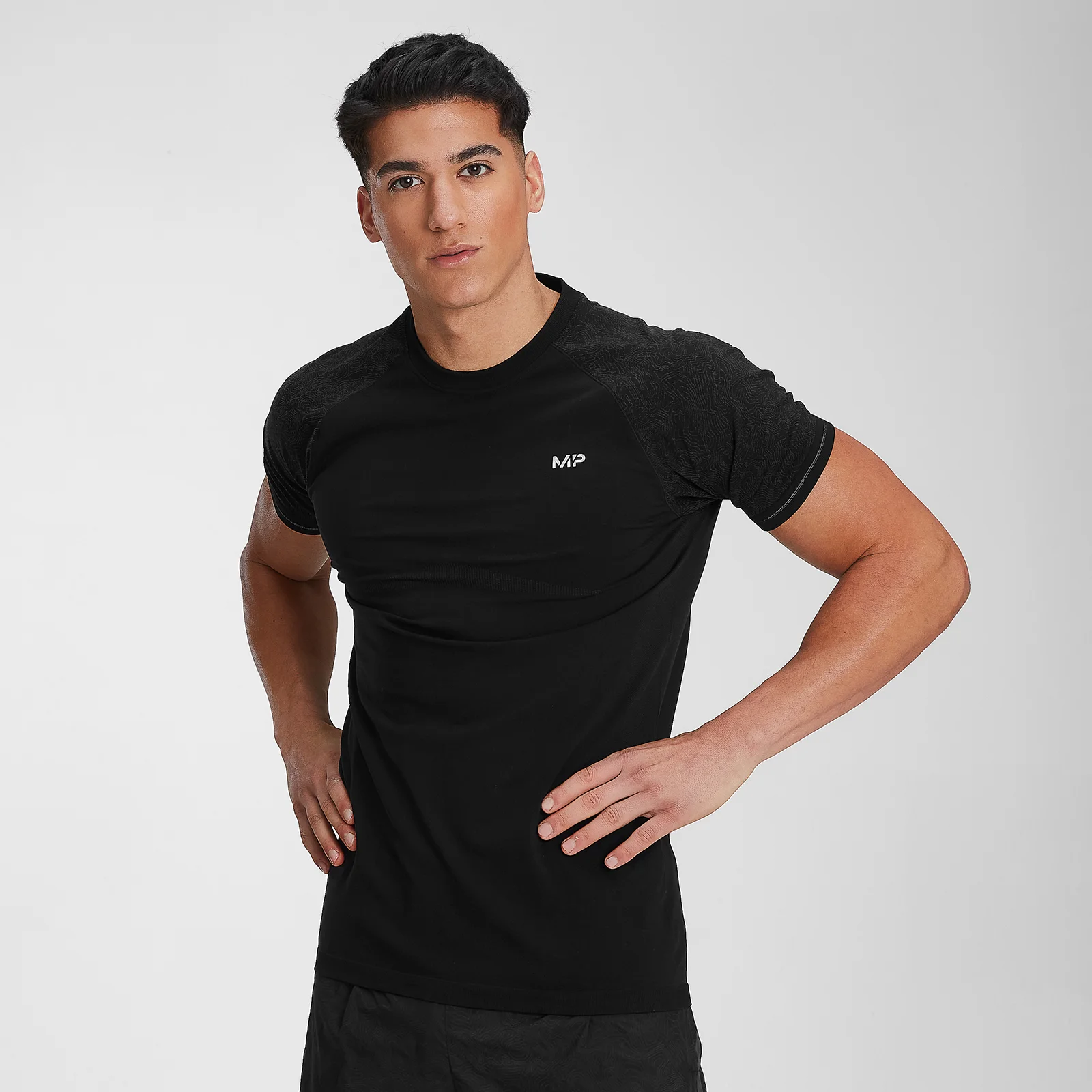 T-shirt à manches courtes MP Velocity pour hommes – Noir - XSImage1
