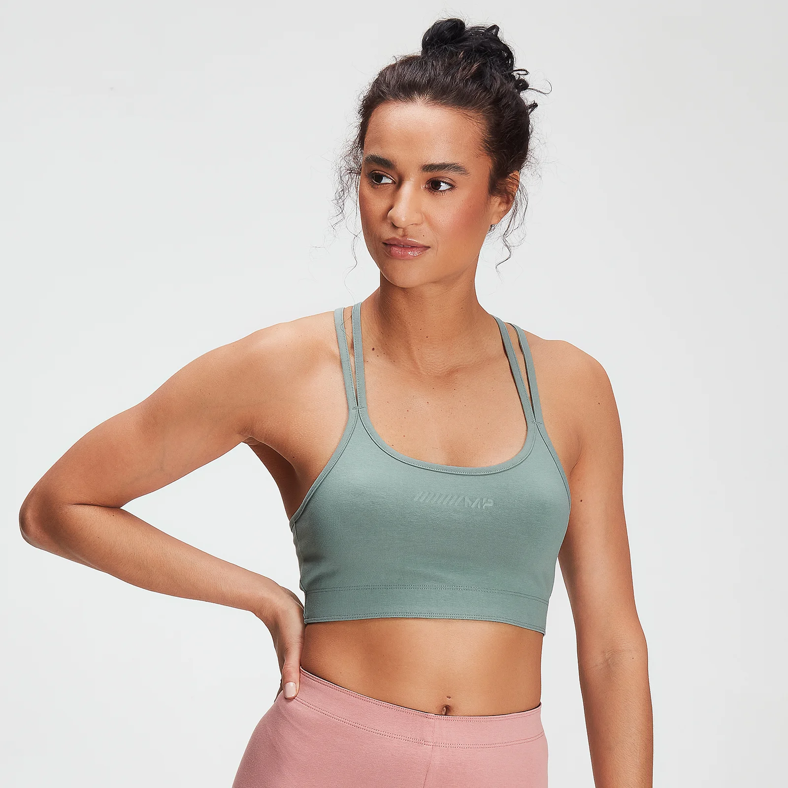 Brassière MP Tonal Graphic pour femmes – Vert délavé - XXSImage1
