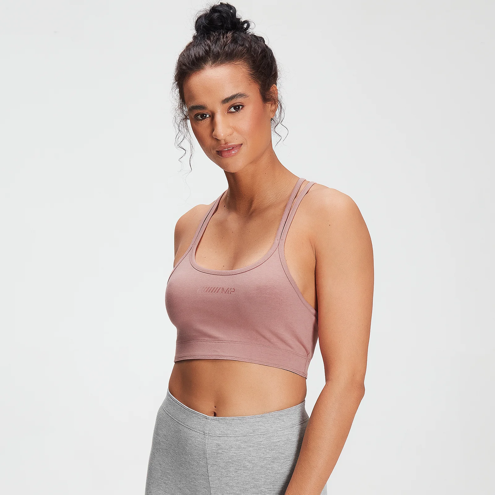 Brassière MP Tonal Graphic pour femmes – Rose délavé - XXSImage1