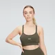 Brassière MP Central Graphic pour femmes – Vert kaki