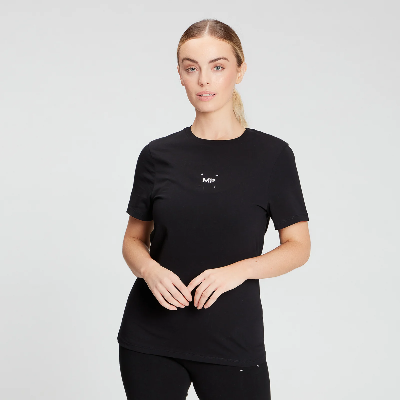 MP Women's Central Graphic T-Shirt - Black - XXSImage1