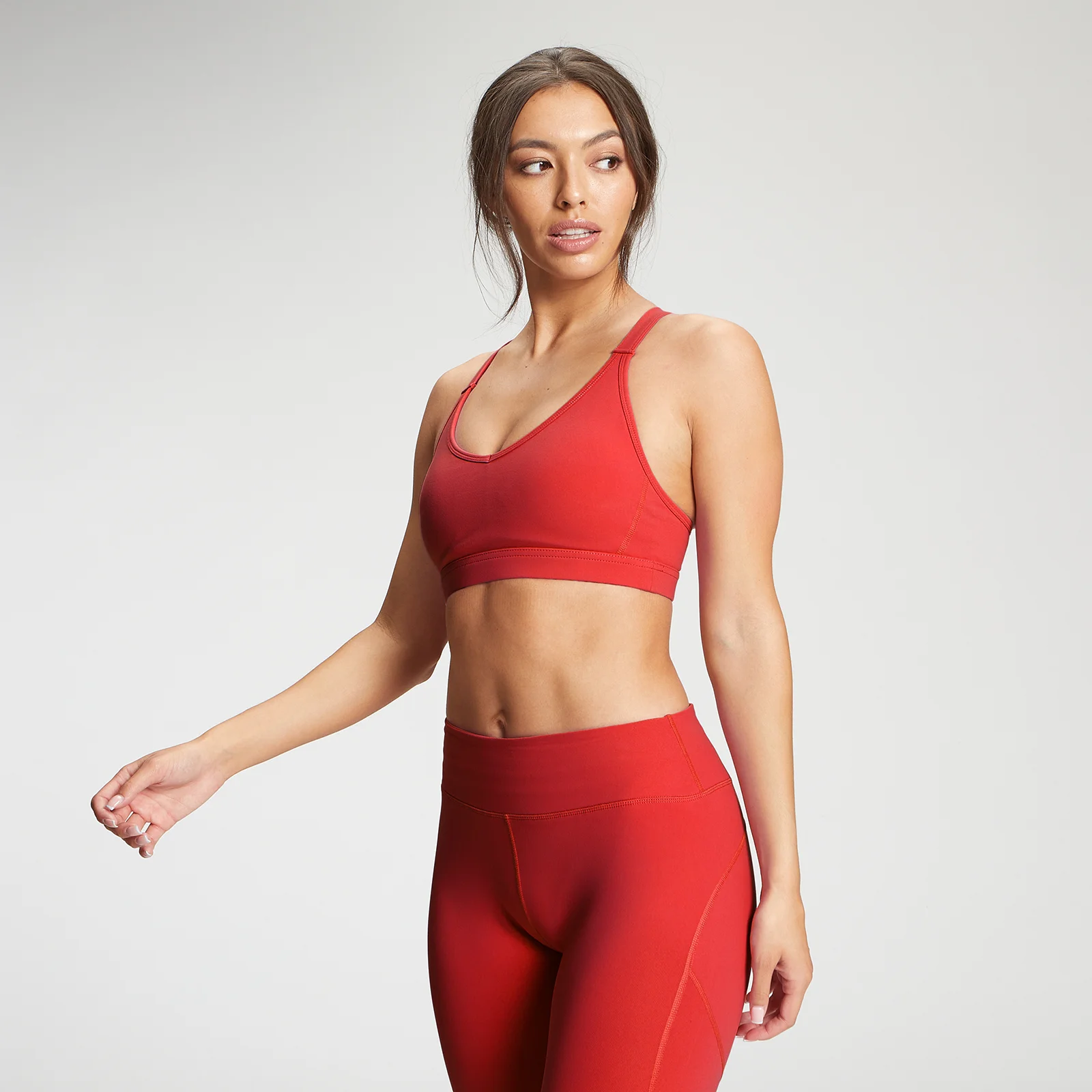 MP Women's Power Mesh Sports Bra - Danger - XXSImage1