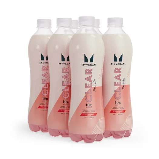Eau protéinée Clear Vegan - Fraise