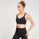 Brassière de sport en maille filet MP Power pour femmes – Noir