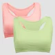 Brassière MP Essentials pour femmes (lot de 2) – Vert clair/Rose géranium