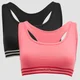 Brassière MP Impact Essentials en édition limitée pour femmes (lot de 2) – Noir/Rose
