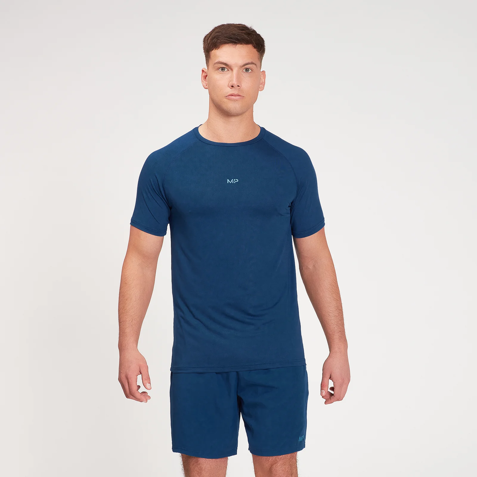 T-shirt à manches courtes MP Fade Graphic Training pour hommes – Bleu foncé - XXSImage1