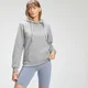 Sweat à capuche avec poche kangourou MP pour femmes – Gris Chiné