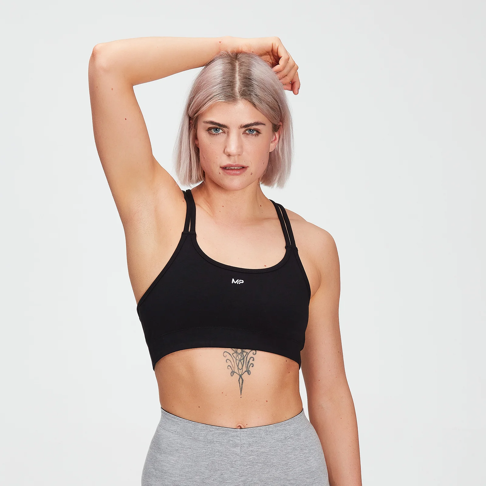 Brassière en jersey MP pour femmes – Noir - XXSImage1