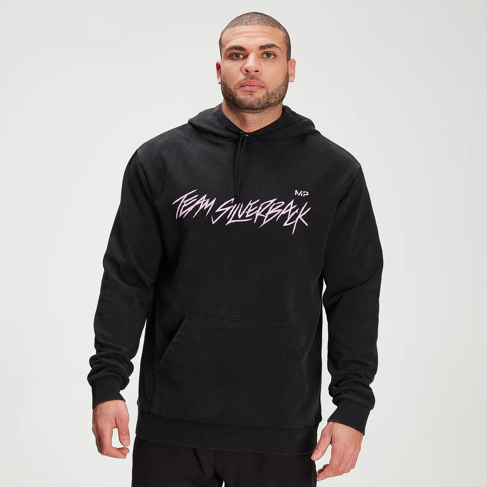 MP X Zack George Men's Washed Hoodie - Black - XXSImage1