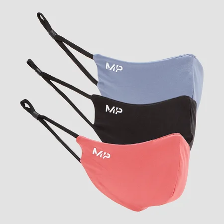 Masque MP (lot de 3) – Noir/Framboise/Galaxie