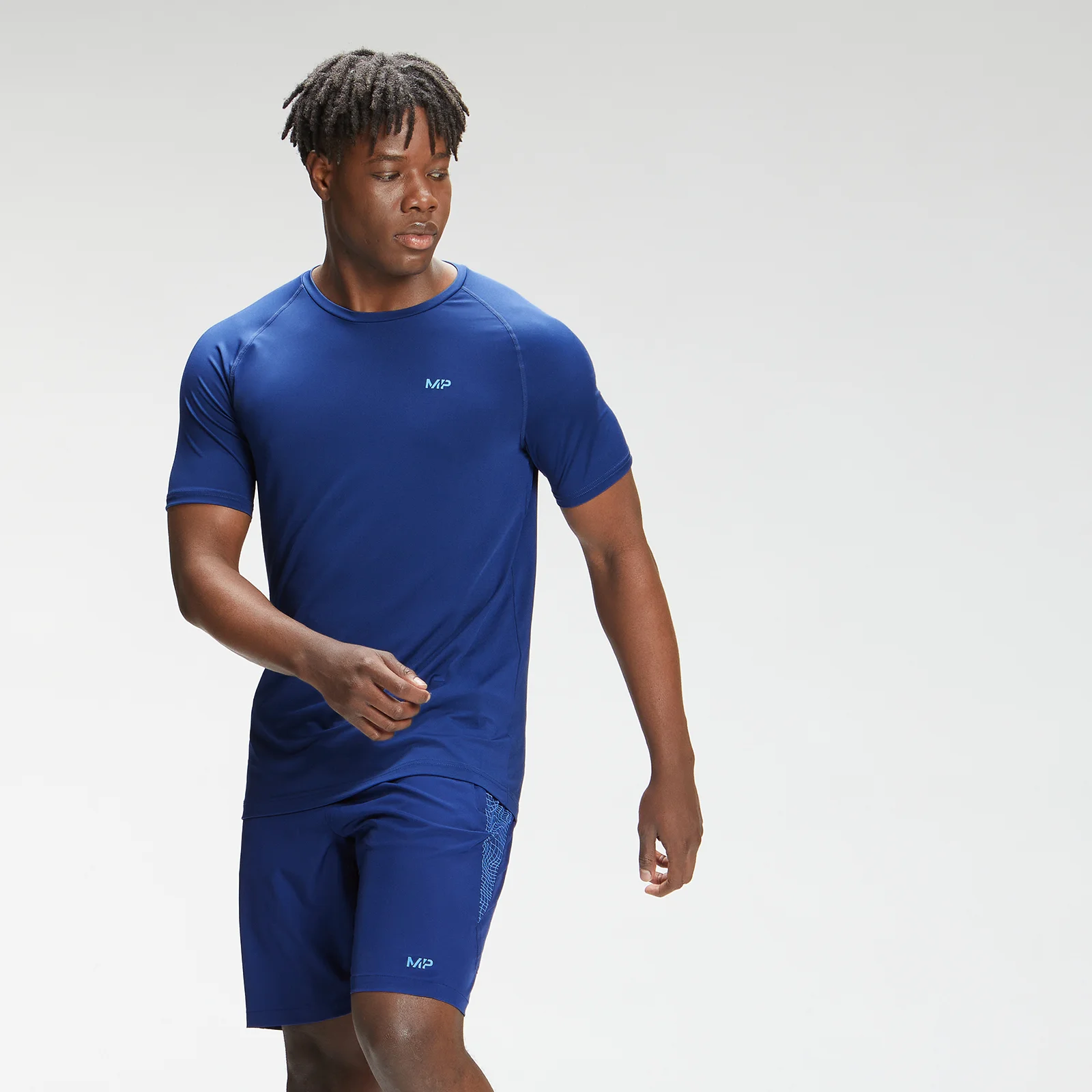 T-shirt à manches courtes MP Tempo Graphic pour hommes – Bleu intense - XXSImage1