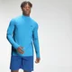Haut à fermeture éclair ¼ MP Tempo pour hommes – Bleu vif