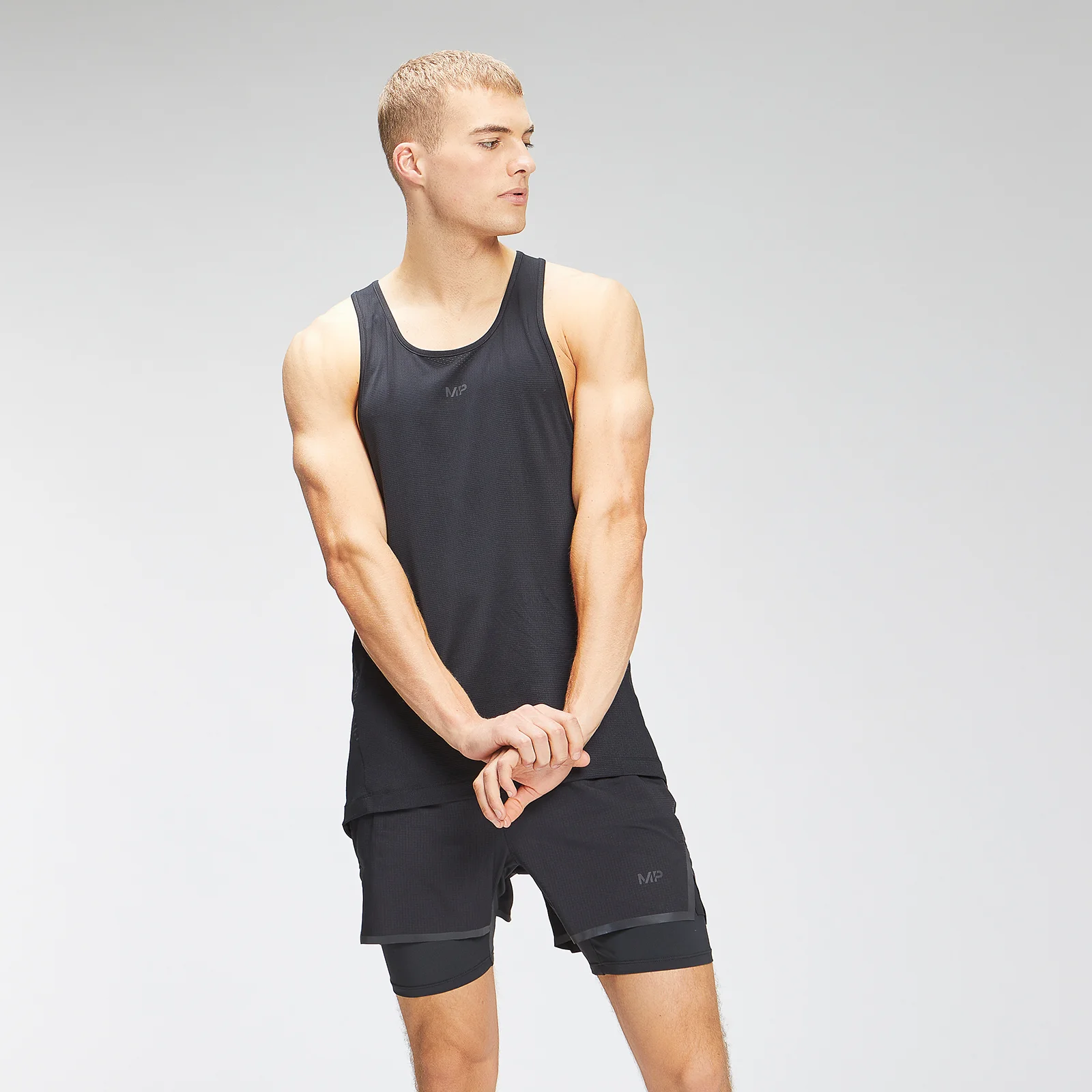Débardeur MP Velocity pour hommes – Noir - XXSImage1