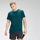 T-shirt à manches courtes MP Velocity pour hommes – Bleu sarcelle foncé