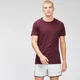 T-shirt à manches courtes MP Velocity pour hommes – Merlot