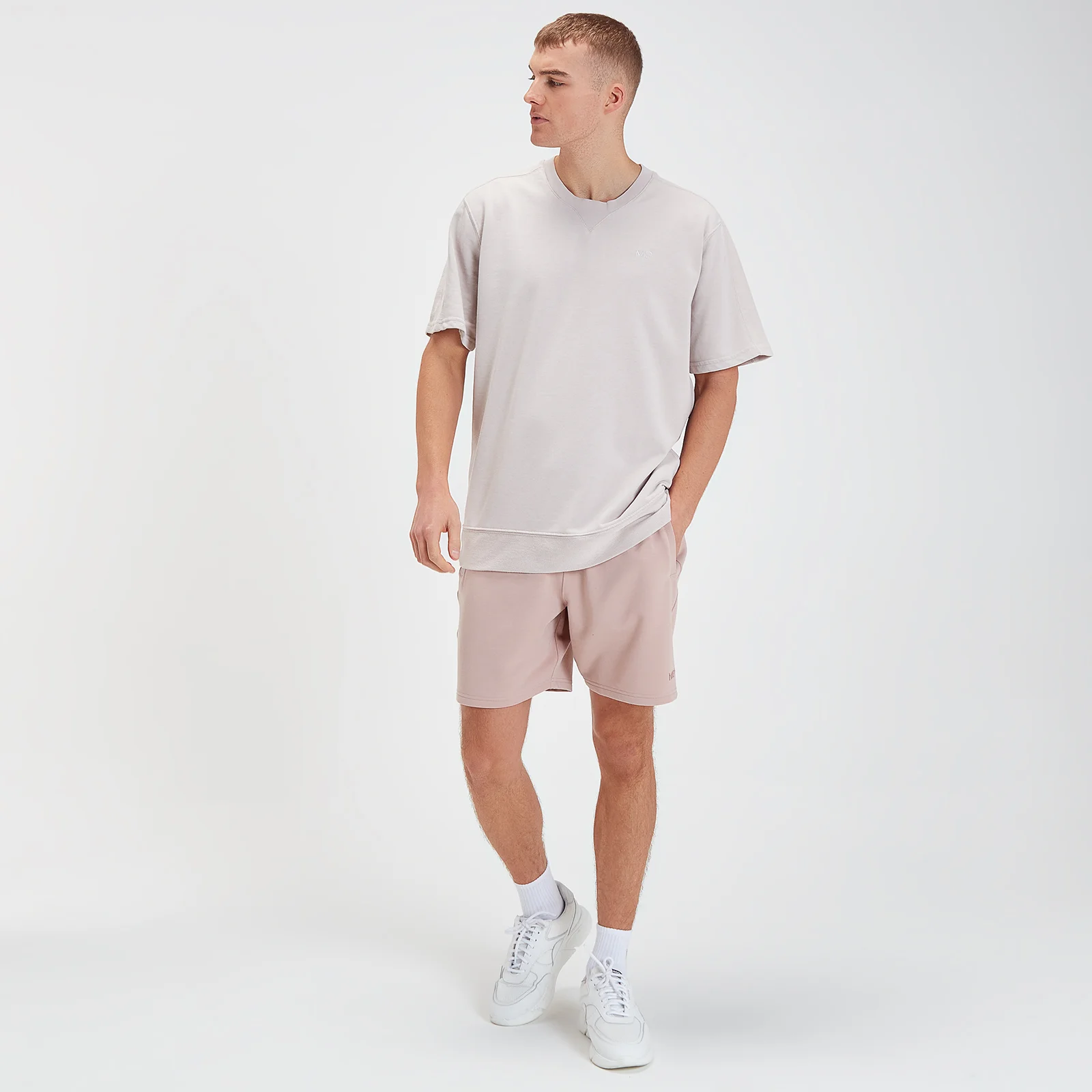 T-shirt à manches courtes MP Rest Day pour hommes – Gris clair - XXSImage1
