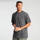 T-shirt d’entraînement oversize à manches courtes et imprimé camouflage MP pour hommes – Noir