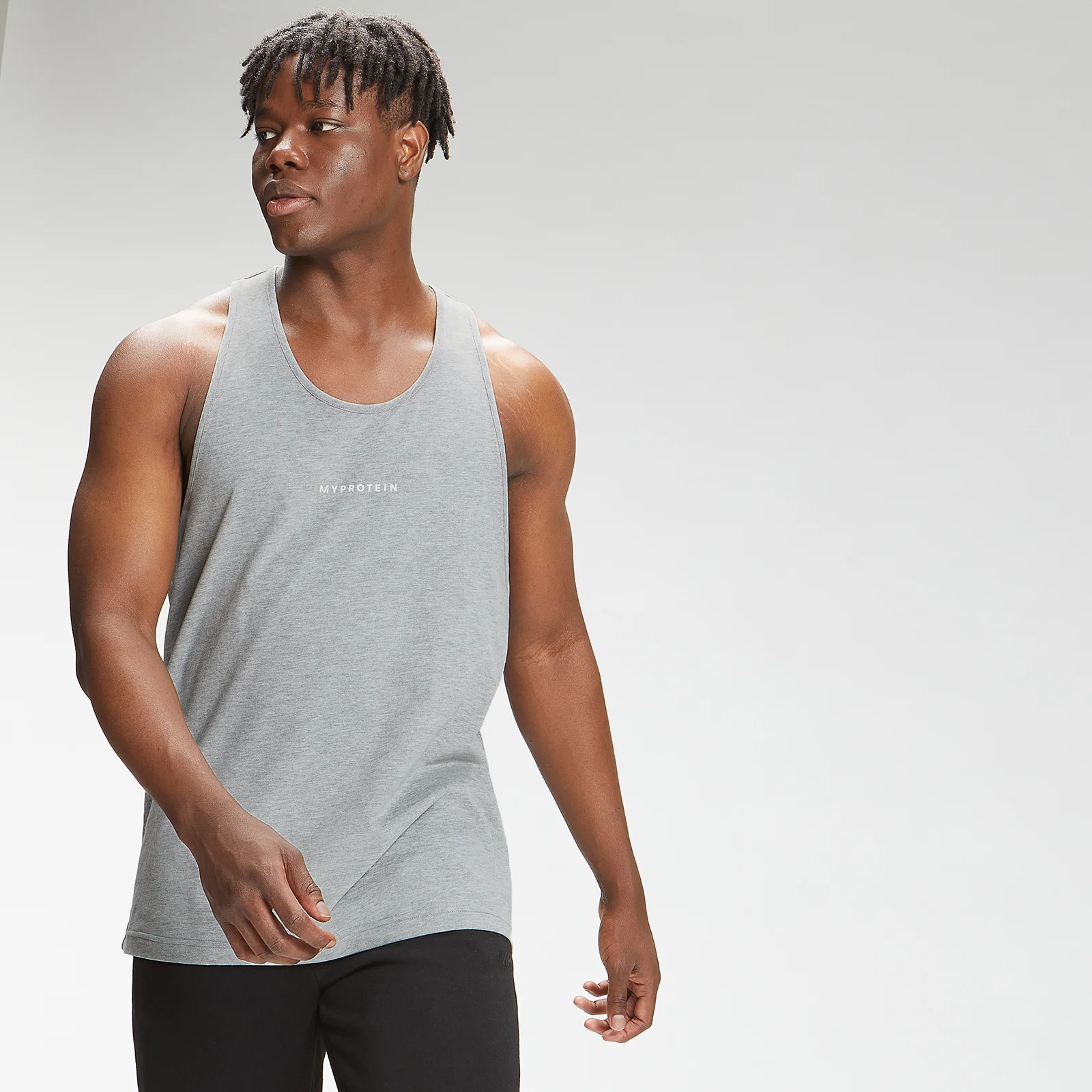 Débardeur MP Originals pour hommes – Gris chiné classique - XXSImage1