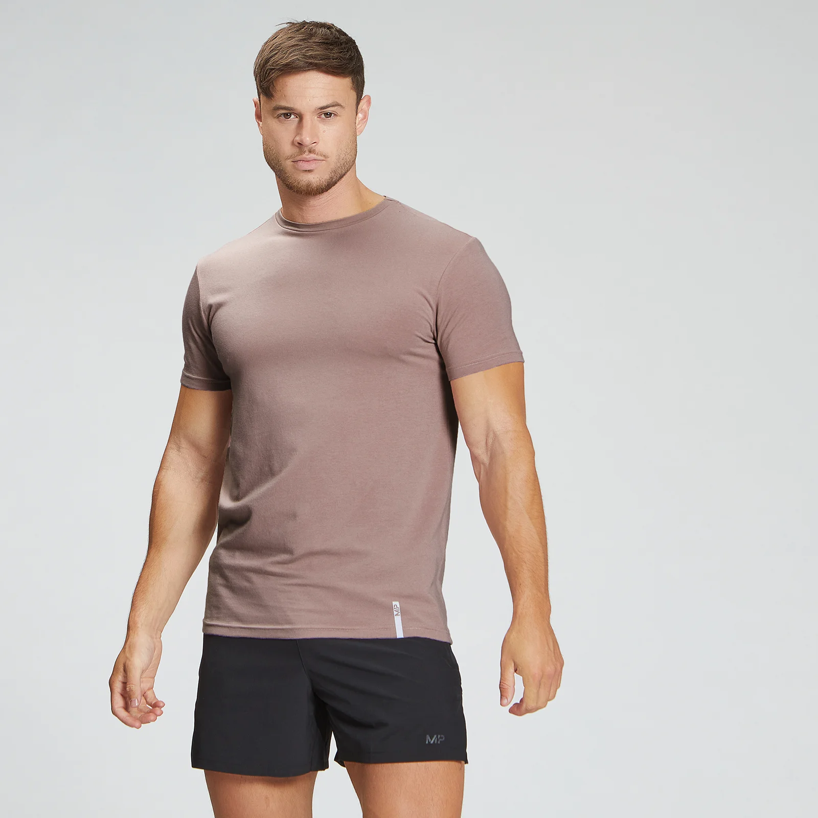 MP Men's Luxe Classic Crew T-Shirt - Fawn - XXSImage1