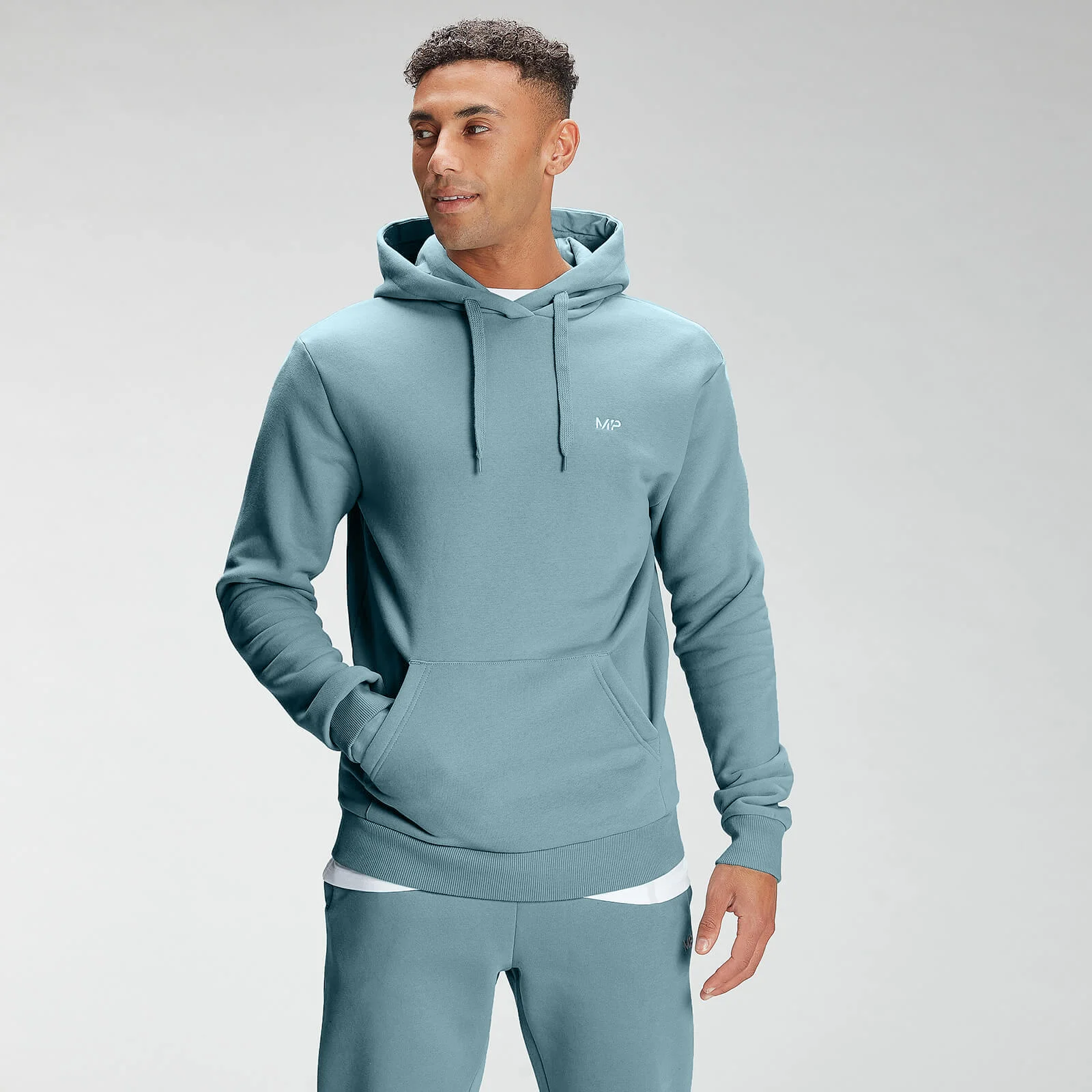 MP Men's Rest Day Hoodie - Ice Blue - XXSImage1