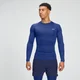 Haut d’entraînement première couche à manches longues MP pour hommes – Bleu intense