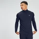 Sweat à fermeture éclair ¼ MP pour hommes – Bleu marine