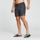 Short de bain imprimé MP Pacific pour hommes – Noir