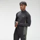 Haut à fermeture éclair ¼ MP Tempo pour hommes – Noir