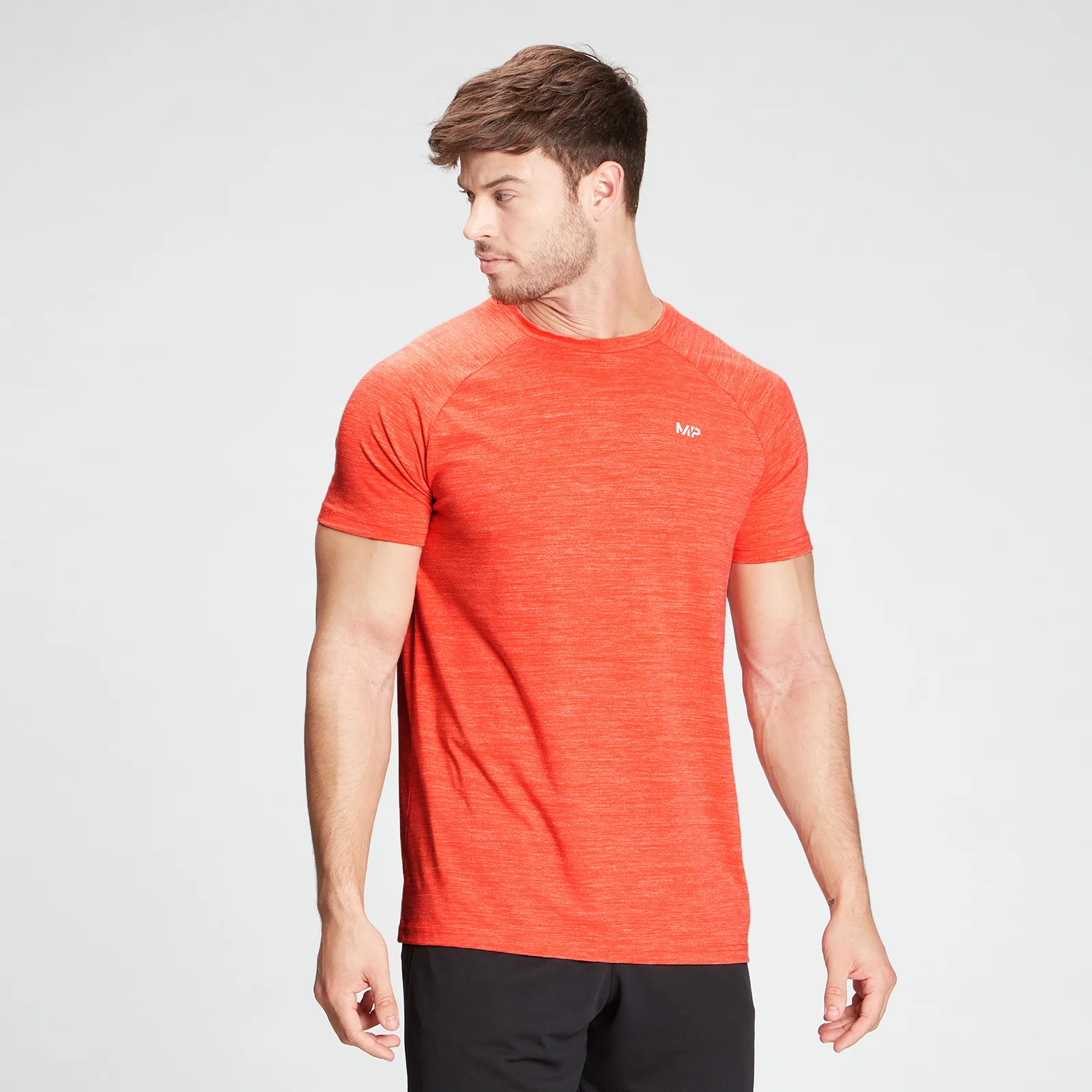 MP Men's Performance Short Sleeve T-Shirt - Fire Marl - XXSImage1