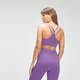 Brassière de sport sans coutures MP Tempo pour femmes – Lilas foncé