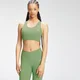 Brassière de sport à dos croisé Repreve® MP Tempo pour femmes – Vert pomme
