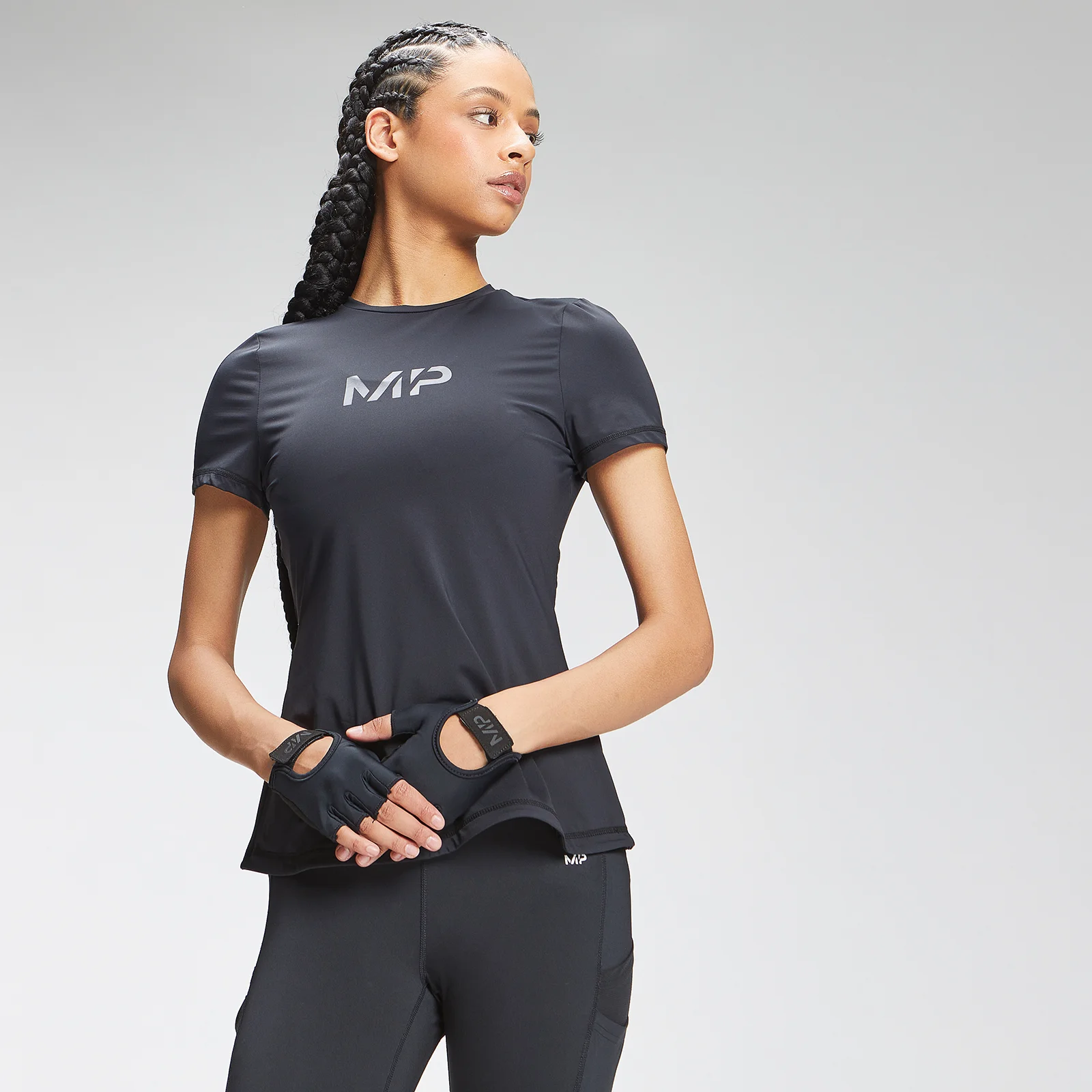Haut à manches courtes MP Tempo pour femmes – Noir - XXSImage1