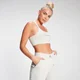Brassière MP Mini Mark Graphic pour femmes – Gris clair chiné