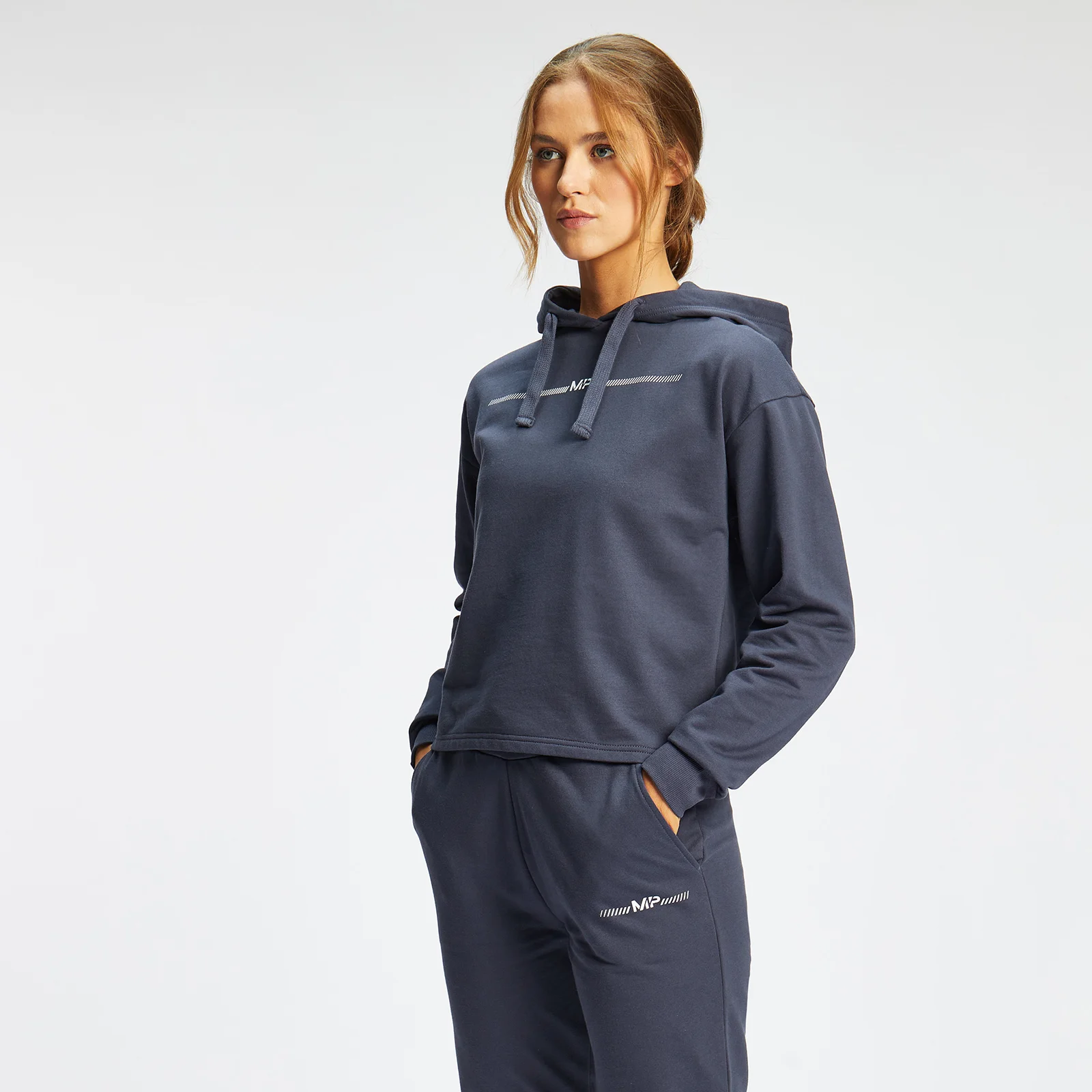 MP Women's Mini Mark Graphic Hoodie - Graphite - XXSImage1