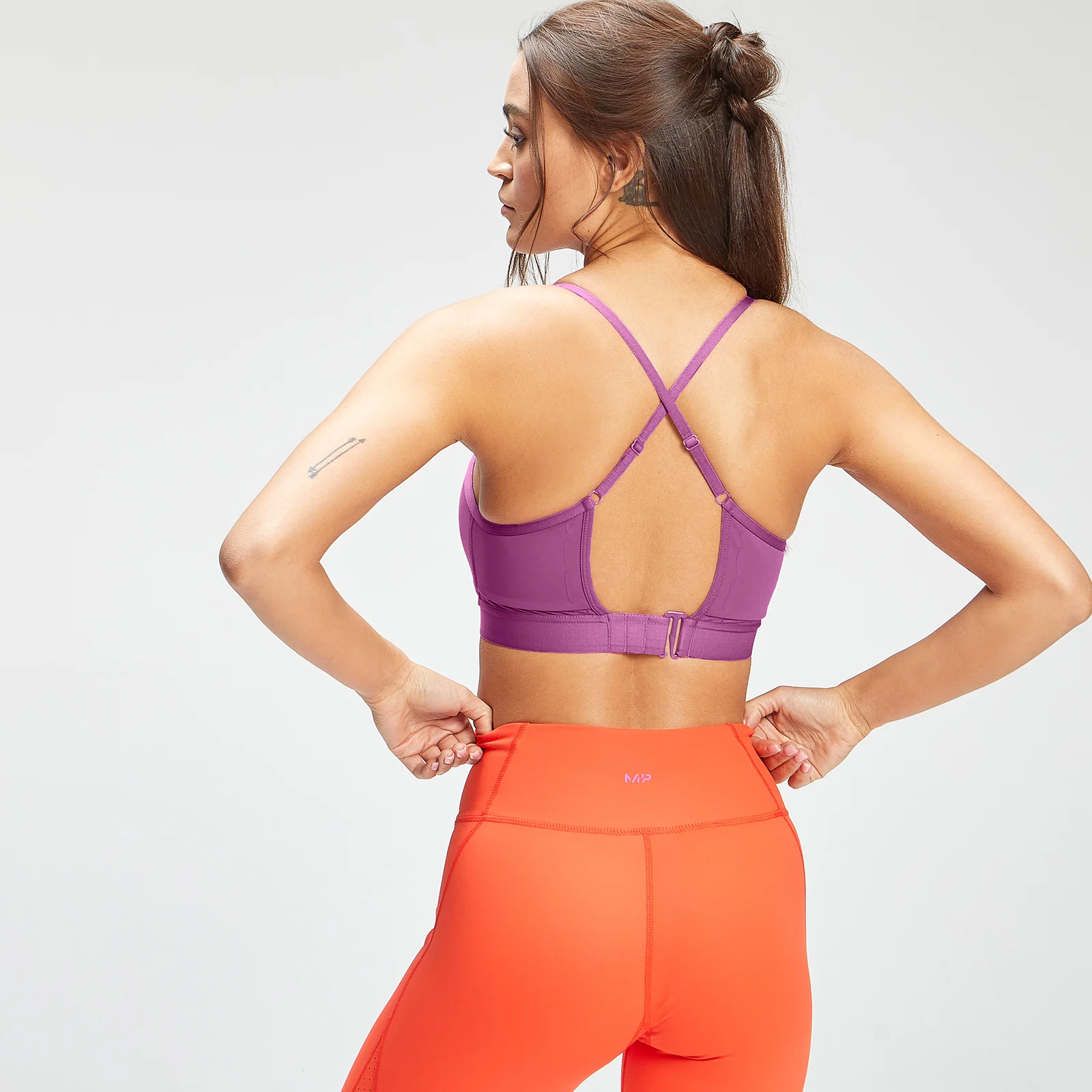 Brassière de sport à bretelles MP Power Ultra pour femmes – Orchidée - XXSImage1