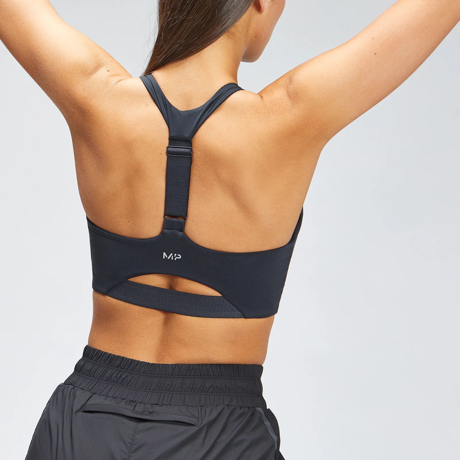 Brassière de sport réfléchissante MP Velocity pour femmes – Noir - XXSImage1