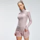 Haut à fermeture éclair ¼ MP Velocity pour femmes – Taupe