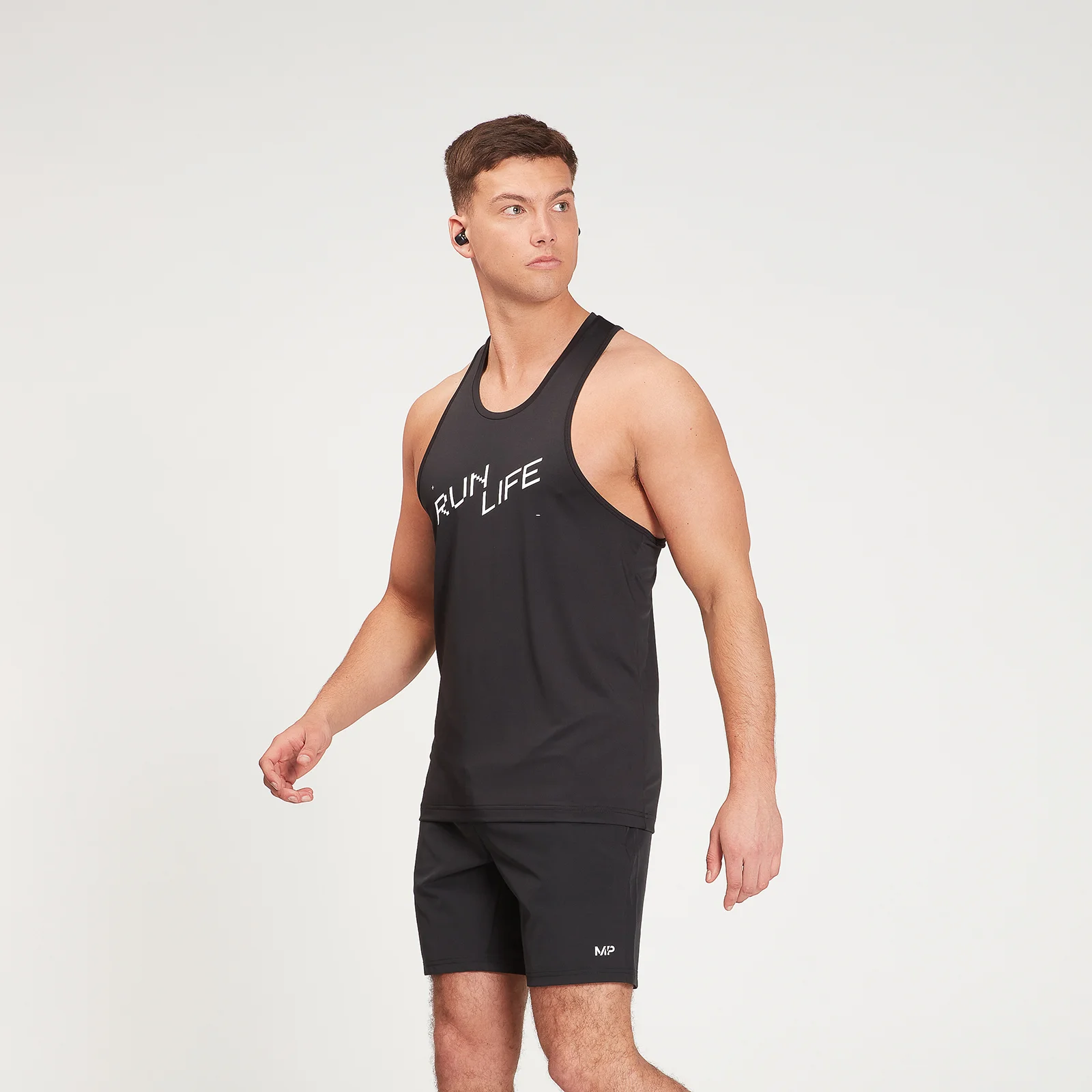 Débardeur MP Graphic Running pour hommes – Noir - XXSImage1