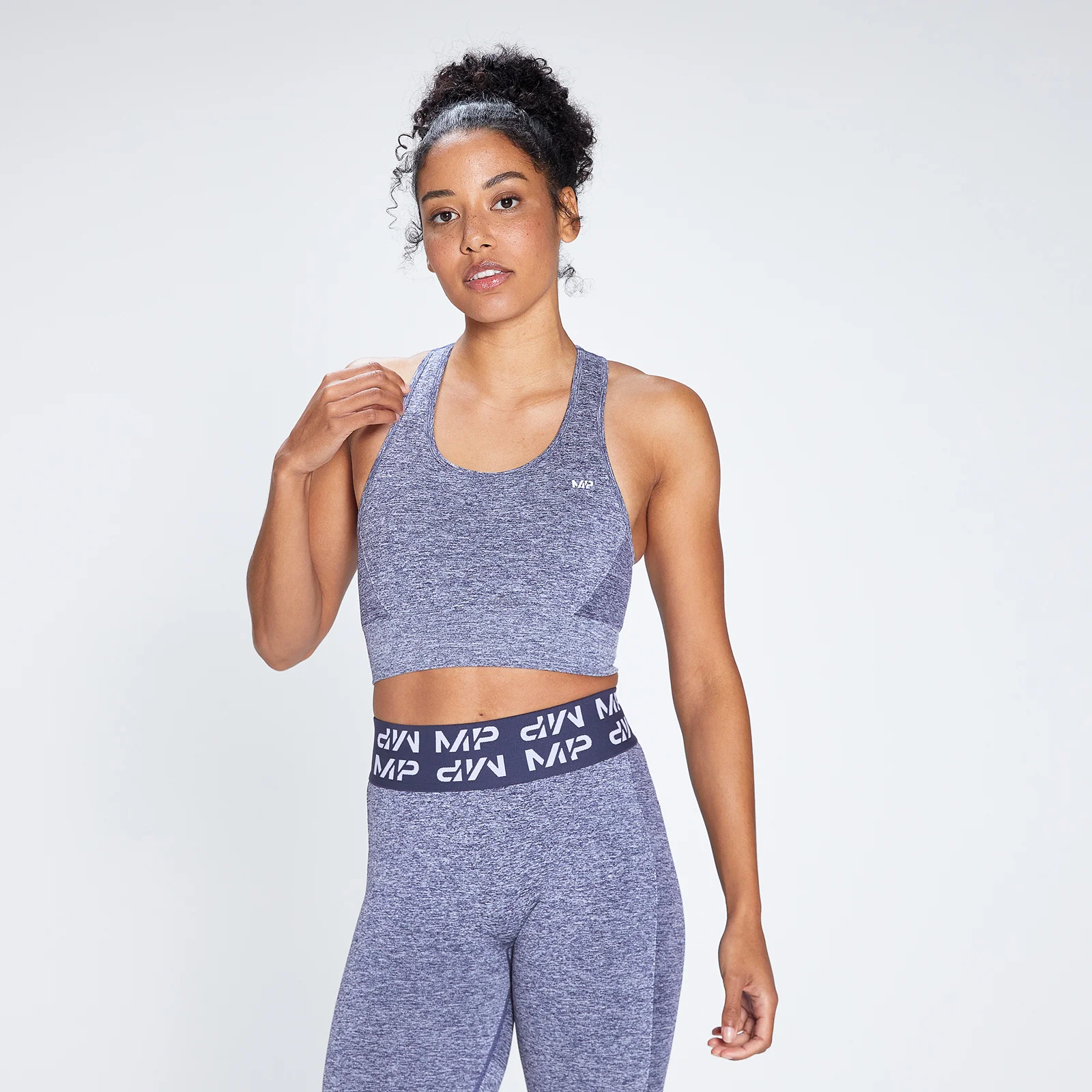 Brassière de sport MP Curve – Bleu galaxie - XSImage1