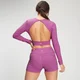 Crop top à dos ouvert MP Power pour femmes – Orchidée