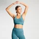 Brassière de sport à dos croisé MP Power pour femmes – Bleu océan