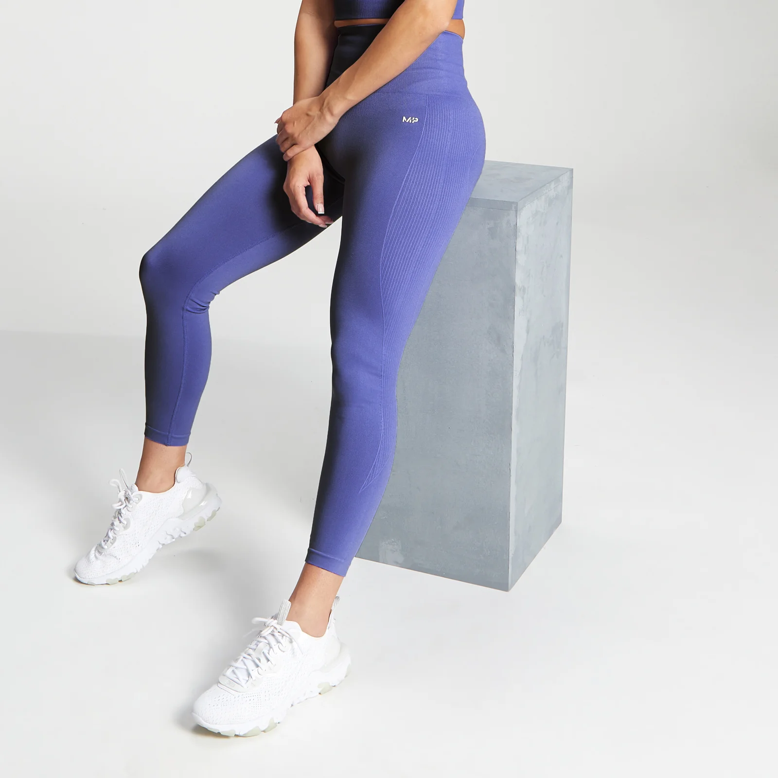 MP Women's Shape Seamless 7/8 Leggings - Bluebell - XXSImage1