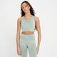 Brassière de sport sans coutures MP Composure pour femmes – Vert cactus