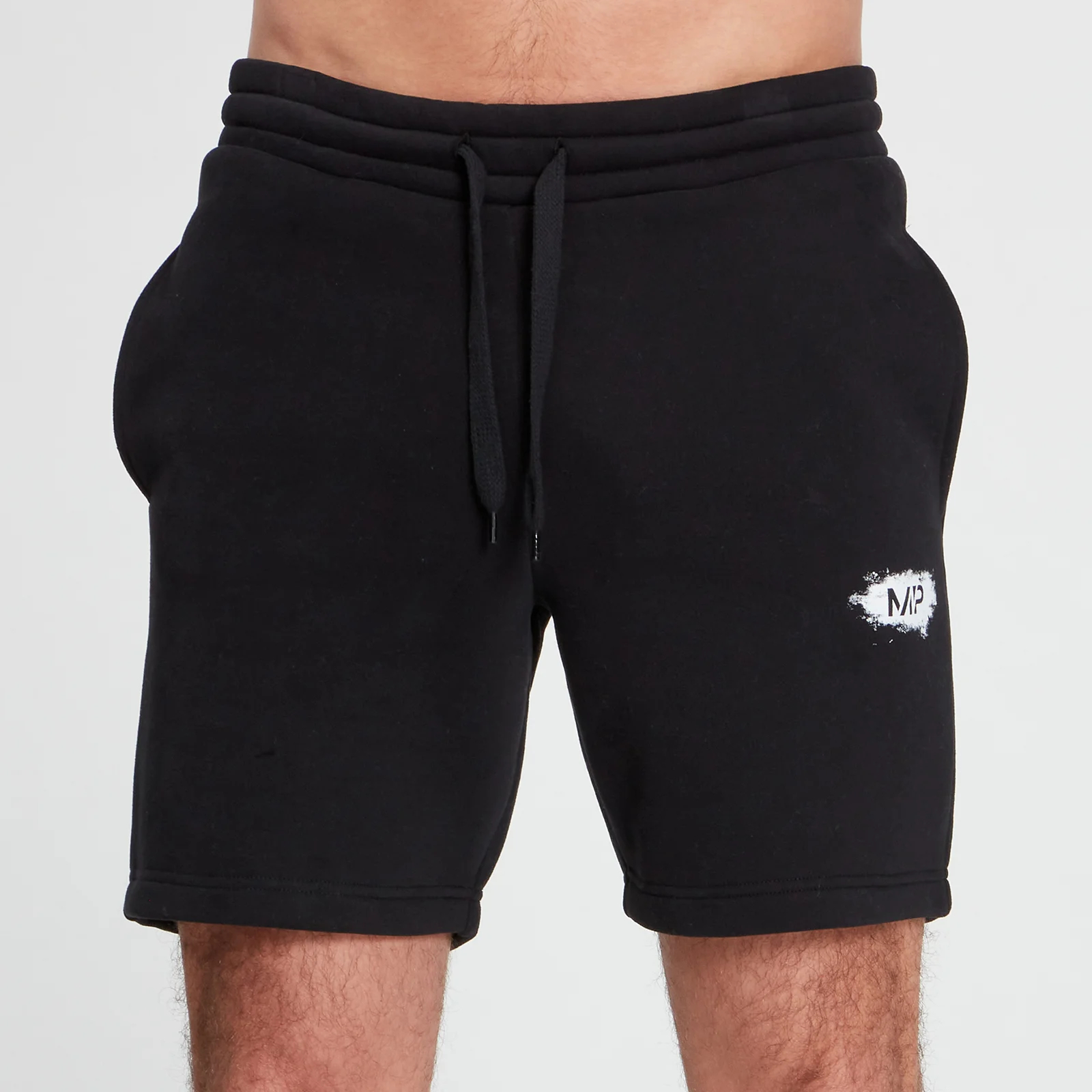 MP Men's Chalk Graphic Shorts - Black - XXSImage1