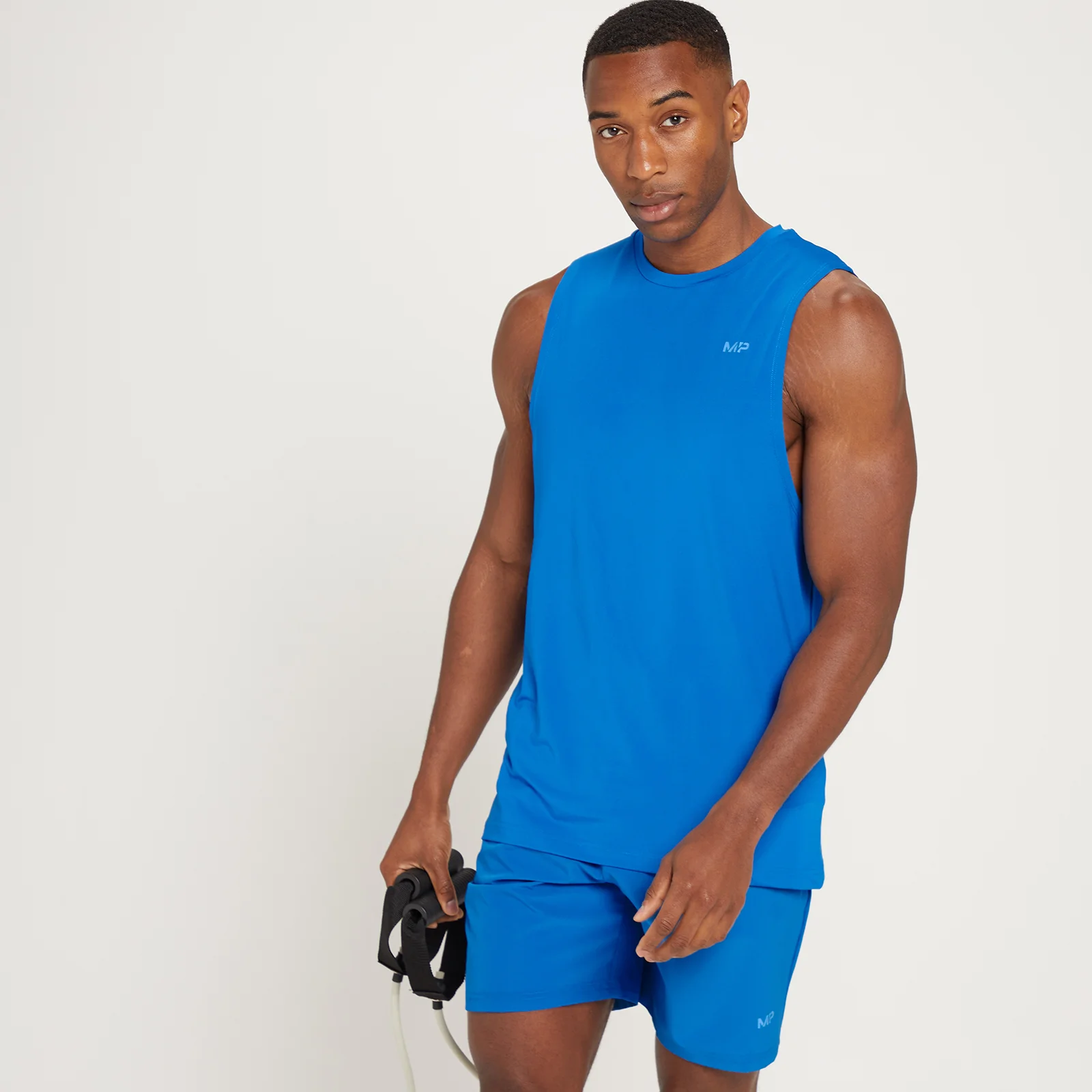 Débardeur d’entraînement MP Linear Mark Graphic pour hommes – Bleu pur - XXSImage1